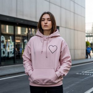 Women Pink Hoodie