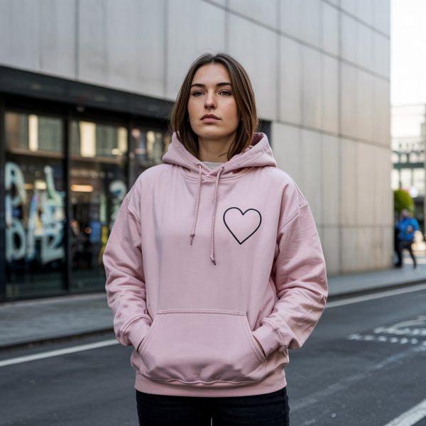 Women Pink Hoodie